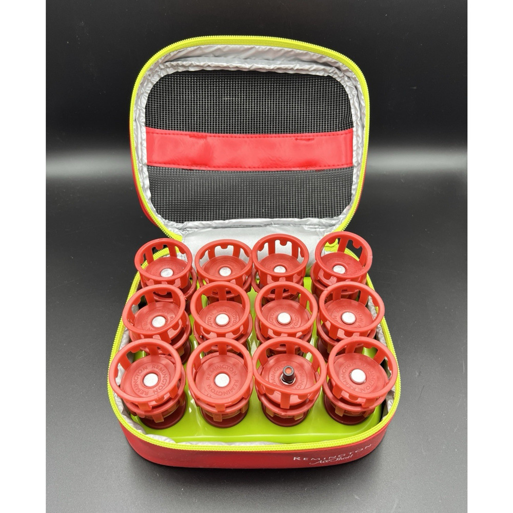 Remington All That Spoolie Wrap N Roll Self Locking Hot Curlers H-1000 Y2K Retro - Picture 2 of 10